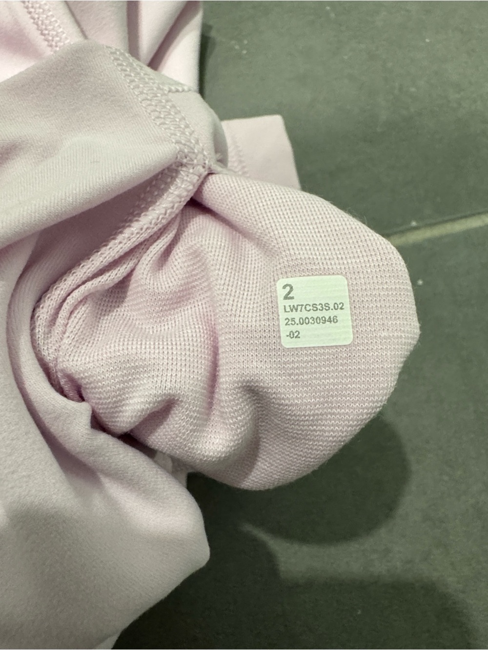 LULULEMON Align High-Rise Short 8" RARE PINK Organza LIMITED EDT Size 2 NWT - Picture 4 of 8